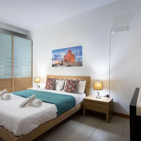 St Julians 2bdr Flat With Seaview By Pmi Malta